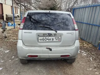 Suzuki Swift 2002 года выпуска, номер кузова НТ518723274, госномер Н604КВ125. Возможны ограничения на регистрационные действия. Техническое состояние: повреждения кузова и боковых зеркал, дверь багажника не открывается, требуется ремонт боковой рейки, не все лампочки (индикаторы) в рабочем…