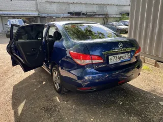 Nissan Almera 2015 Автомобиль марки NISSAN модель Almera Год выпуска 2015 VIN-номер Z8NAJL00053365722 Ознакомление с имуществом происходит по адресу: Московская обл., г. Подольск, Комсомольская ул., д. 28 с момента публикации сообщения о продаже имущества и до окончания приема заявок по…