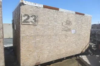 Гидравлический силовой блок системы верхнего привода (в контейнерном исполнении), производства Sital s.r.l., бывший в эксплуатации, разукомплектован.