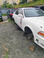 Toyota Mark II, 1987 года, АКПП Техническое описание: отсутствует двигатель, АКПП, колеса. требуется замена амортизаторов, суппортов, тормозных дисков, шаровых опор, сайлентблоков, рулевой рейки, рулевых тяг и наконечников, передних и задних верхних рычагов. Ходовую часть необходимо перебирать…