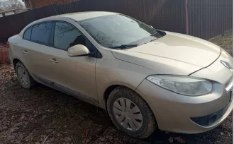 АвтомобильАвтомобиль RENAULT FLUENCE, 2010 года выпуска, VIN VF1LZBR0544033782