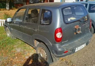 Chevrolet Niva 2015 года, VIN X9L212300F0567891, госномер У 872 СН 116 RUS. Цвет темно-серый металлик. Модель двигателя 2123, номер двигателя 0700087. Бензиновый двигатель объемом 1690 куб.см, мощность 79,6 л.с. Разрешенная максимальная масса 1860 кг, масса без нагрузки 1410 кг…