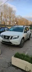 Nissan Terrano 2019 года, белый, пробег 122000 км. Мощность двигателя 114.2 л.с. (84 кВт). VIN/кузов: Z8NHSNGAN64345719. Госномер: С157АА550. Номер двигателя: H4MD430P046196.