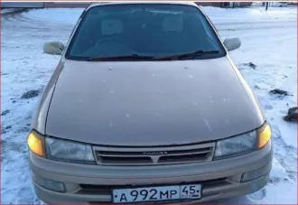Toyota Carina 1995 года, 115 лс. Автомобиль легковой, марка: TOYOTA, модель: CARINA, VIN: Отсутствует, гос. рег. номер: А992МР45, год изготовления: 1995