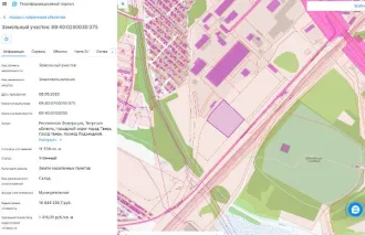 Земельный участок 11330 м², Тверская область, с кадастровым номером 69:40:0200030:375, площадью 11 330 кв. м. Адрес (местоположение): Российская Федерация, Тверская область, городской округ город Тверь, город Тверь, проезд Подъездной, земельный участок 1/8. Размер ежегодной арендной платы за…