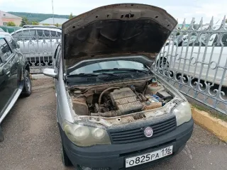 Fiat 178CYN1A Albea, VIN XU3178000BZ144527, 2011 год выпуска. Объем двигателя 1368 см³, мощность 77,6 (57) л.с. Пробег 253540 км. Экологический класс 4. Государственный регистрационный знак О825РА 116RUS.