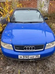 Audi A4 1995 года, 125 лс, полный привод. VIN WAUZZZ8DZTA055943, цвет синий.