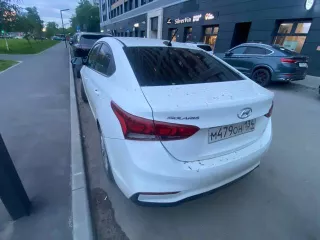 Автомобиль, марка, модель – HYUNDAI SOLARIS  цвет – БЕЛЫЙ  идентификационный номер  VIN  – Z94K341CBJR014024  год изготовления – 2017  кузов № Z94K341CBJR014024  паспорт транспортного средства – серия 77ХА № 292140