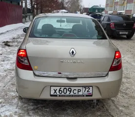 Reno Simbol 2019 РЕНО СИМБОЛ, VF1LBVM0546647786, Регистрационный знак (серия, номер) ТС Х609СР72. Обращаю внимание, что автомобиль находился в эксплуатации и является бывшим в употреблении; может иметь скрытые недостатки (неисправности), которые являются следствием эксплуатационных дефектов или…