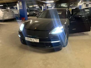 Porsche Panamera 2019, 330 лс, 136766 км, полный привод, АКПП, цвет черный, мощность 330,48 лс (243 кВт), бензиновый двигатель, модель CXT 037696, VIN WP0ZZZ97ZKL102065, регистрационный номер Е859ЕХ797, ПТС 78 УХ 722264.