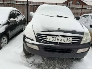 SsangYong Rexton RX230 2006 автомобиль марки SSANG YONG (XU3) REXTON RX230 2006 г.в. VIN: XU3RX0L2370000987. Тех.описание: Автомобиль условно на ходу, стоит на стоянке более года. Возможно наличие скрытых повреждений, для более точного технического описания нужна проф диагностика. С предметом…