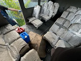 Грузовой автомобиль (автобус) без марки, 32841-0000010-06, 2019 г.в., г/н: Н105НТ154, VIN: XWX32841FK0002630, цвет белый (арест, повтор)