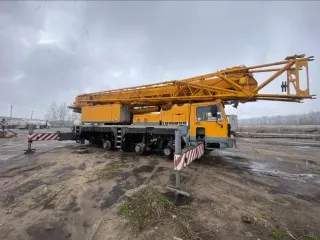 Автомобильный кран LTM 1160/2, регистрационный номер 92983, серийный номер 068210, 2003 года изготовления и ввода в эксплуатацию. Находится по адресу: Орловская область, Орловский район, с/п Платоновское, улица Завозная, дом 19. Кран не на ходу, без документов.