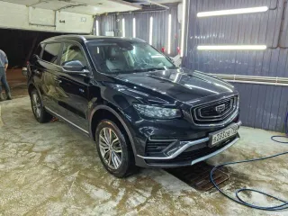 Geely Atlas Pro, 2022 года, 177 лс, 131505 км, АКПП, идентификационный номер (VIN) Y4K8722D8NB303813, черного цвета, объем: 1477 см³, мощность: 176 л.с.
