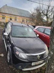 RENAULT SANDERO STEPWAY, VIN X7LBSRB1KCH534806, 2012 г.в., модель, № двигателя К7MF710 UD86994, шасси  рама  № отсутствует, кузов  кабина, прицеп  № X7LBSRB1KCH534806, цвет   черный, рабочий объем двигателя   1598. Отсутствует стекло правовой передней двери с пассажирской стороны.