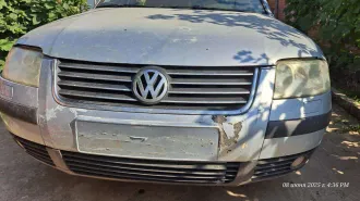 Volkswagen Passat 2004 года выпуска, VIN WVWZZZ3BZ4P249693, государственный регистрационный знак Р801КМ93, цвет синий (светло-серо-голубой).