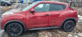 NISSAN JUKE, красный, 2011, 233 515 км, 1.6 АТ  117 л. с. , бензин, передний, VIN SJNFBAF15U6159166, отсутствует ПТС, г. Cамара, ограничения и обременения: зарегистрирован за должником Банка, перерегистрация автомобиля на нового владельца будет осуществлена после заключения договора купли продажи