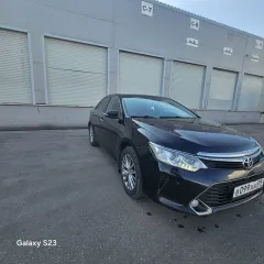 Toyota Camry 2015 года выпуска. VIN: XW7BF4FK10S128249. Цвет кузова: черный металлик. Рабочий объем двигателя: 2494 см³. Мощность: 133.1 кВт / 181 л.с. Тип транспортного средства: легковой седан. Имеются не снятые ограничения, заявление направлено. Ознакомление с имуществом по запросу на…