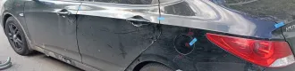 Hyundai Solaris 2011. Автомобиль Hyundai Solaris цвет – черный; идентификационный номер (VIN) – Z94CT41CABR040930; год изготовления – 2011; кузов № Z94CT41CABR040930; паспорт транспортного средства – серия 78НК № 010854.