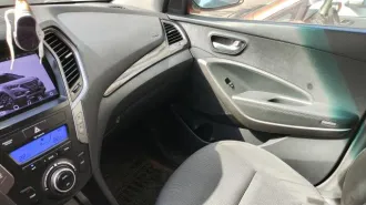 Автомобиль Hyundai SANTA FE, 2015 г.в, VIN-KMHST81CDFU495533, гос. № О885EУ31