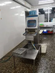 Equipment for fish processing: Scotsman, TITAN, W80 Production equipment for fish processing. Composition: ice bin Scotsman SIS 700, vacuum 2x2 chamber packaging machine TITAN Х-850, inventory number С1125000231, ice generator Scotsman MAR 56 AS, inventory number FA 00224718 Z, conveyor-type brine…