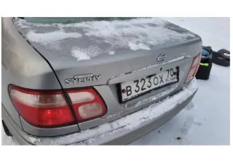 Nissan Bluebird Sylphy, 2000 года, 105 лс, 281956 км, АКПП. Легковой автомобиль, марка: NISSAN, модель: BLUEBIRD SYLPHY, год изготовления: 2000, цвет: серый, VIN: Отсутствует, ПТС: 25ТТ094968, г/н: В323ОХ70, изготовитель (страна): Япония, модель двигателя: QG15, тип двигателя: Бензиновый, двигатель…
