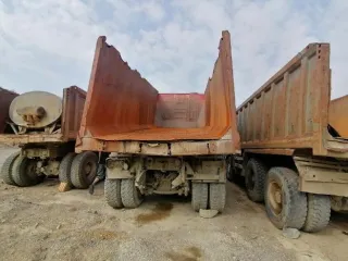 Грузовой самосвал Shaanxi SX3255DR384 госномер В265РВ27, 2012 год, VIN LZGJLDR48CX035110. Неисправен, разукомплектован.