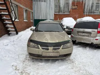Nissan Almera, 2003, автомобиль легковой, марка: Nissan, модель: Almera, VIN: SJNBBAN16U0384253, гос. рег. номер: Р642УС02, год изготовления: 2003.