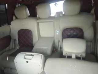 Infiniti QX56, 2012 года, 405 лс, 100000 км, полный привод, АКПП. Автомобиль - Infiniti QX56; год выпуска – 2012; VIN номер: JN1JANZ62U0002670, цвет кузова (кабины): ТЕМНО-БОРДОВЫЙ. Тех. состояние неизвестно; после ДТП в заднюю часть. Капот не открывается, запустить с бустером невозможно без…