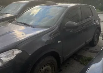 Автомобиль NISSAN Qashqai 2012 г.в. VIN номер SJNFAAJ10U2606432. Пробег 254 324 км.