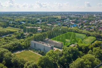 Продажа находящихся в федеральной собственности объектов недвижимого имущества: здания площадью 8 776,7 кв. метра, сооружения площадью застройки 963,1 кв. метра, одновременно с находящимся в федеральной собственности земельным участком площадью 11 689 кв. метров (кадастровый номер…
