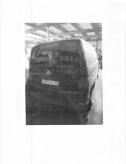 Volkswagen 7HM Multivan, 2008 года выпуска, государственный регистрационный знак О665МН72, VIN WV2ZZZ7HZ8H168458, регистрационный номер 72-012186-ГМУ. На автомобиле по всему кузову следы коррозии и сколы. Местонахождение: Тюменский район, рп. Боровский, переулок Кирпичный, дом 1А. Вид транспорта…