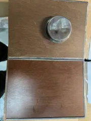 Фоторамка Faberge с часами 925/000 как книга 30,5 на 20,5