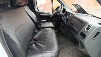 ГАЗ-A22R35 грузовой с бортовой платформой, 2019 года, VIN X96A22R35K2753569, гос. номер Р915НЕ142, кузов № A22R22K0102076, цвет белый, мощность двигателя 106,8 л.с., тип двигателя бензиновый, рабочий объем двигателя 2690 куб.см., с комплектом запасных колес, бывший в употреблении