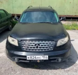 Реализация залогового имущества  автомобиль  Красильникова В.В. Лот №1 Автомобиль марка/модель ИНФИНИТИ FX 35, идентификационный номер  VIN  JNRAS08W23X002836, ГРЗ К826НС154, наименование тип  ЛЕГКОВОЙ УНИВЕРСАЛ, категория В/М1, год изготовления 2003, № шасси  рамы  ОТСУТСТВУЕТ, № кузова…