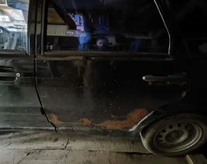 Лада 211540, 2010 год, VIN: ХТА211540A4869135, сине-черный