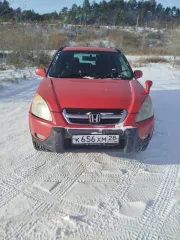 Honda CR-V 1992 года, 158 лс, пробег 317 850 км, полный привод (4WD), автоматическая коробка передач (АКПП). Объем двигателя 1998 куб.см, модель двигателя K20A, номер двигателя 4053413, номер кузова RD5-1102345, красный цвет. Имеются недочеты по кузову. Автомобиль на ходу в удовлетворительном…