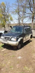 Легковой автомобиль, марка: Сузуки , модель: Эскудо, год изготовления: 1997, цвет: Черный черный серый, VIN: отсутствует, ПТС: 25 ТС 040817, г/н: К815РС25 Техническое описание: Авто на ходу. Износ заднего редуктора, заклинивший передний редуктор, отсутствует 4wd. Низ кузова и крылья сгнили. Лобовое…