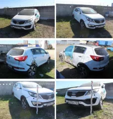 Автомобиль KIA SPORTAGE, г/н К 275 РС 161, 2012 г.в. VIN: XWEPC811DD0025218.  Без документов, после ДТП, помяты обе стороны, изменена конструкция ТС после ДТП, существенные дефекты лакокрасочного покрытия. Автомобиль KIA SPORTAGE, г/н К 275 РС 161, 2012 г.в. VIN: XWEPC811DD0025218.  Без документов…