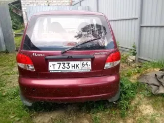 Daewoo Matiz 2013 года, 50 лс, автомобиль легковой, марка: Daewoo, модель: Matiz, VIN: XWB4A11EDDA539279, гос. рег. номер: Т733НК64, год изготовления: 2013