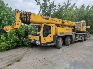СЮЙГУН XZJ5402JQZ40K, 2007 года, транспортное средство, идентификационный номер (VIN): LXGCPA4067A009043, категория ТС: С, тип ТС: автокран, цвет: желто-черный, шасси: LXGCPA4067A009043