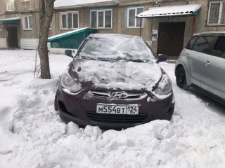 Легковой автомобиль Hyundai Solaris, марка: Hyundai, модель: Solaris, год изготовления: 2011 г.в., VIN: Z94CT41CABR009596, г/н: М554ВТ124