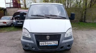 ГАЗ СОБОЛЬ 22177, 2020 года, VIN X96221770L0897986, гос. номер Е694МН142, кузов № 221700L0636307, двигатель № 76620168, цвет белый, мощность двигателя 120.6 л.с., тип двигателя дизельный, рабочий объем двигателя 2776 куб.см., с комплектом запасных колес, бывший в употреблении.