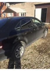 Volkswagen Polo 2016 года, черный цвет, VIN: XW8ZZZ61ZGG037602