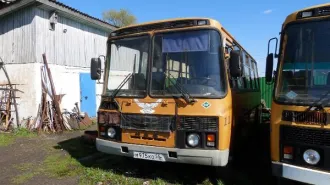 Paz 320530 2004 транспортное средство: марка, модель тс: паз 320530; тип тс: автобус, идентификационный номер (vin): х1m32053040009871; шасси (рама) №: отсутствует; кузов (кабина, прицеп) №: х1m32053040009871, цвет кузова: желтый; паспорт транспортного средства: 52 ку 695582 от 10.12.2004…