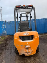 Автопогрузчик CPQD15N-RW21-YO, 2018 года выпуска, VIN F3AH02989, модель, номер двигателя GK21, 002403, цвет желтый, ознакомление - по запросу организатору торгов