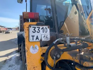 Экскаватор-погрузчик 4СХ-4WS-SM, 2011 г.в., цвет: желтый, зав.№ JCB4CXSMV02008163, двигатель SB320/40345U103421.