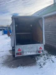 Прицеп ССТ 7132-2К, 2018 года выпуска, цвет стальной, ПТС от 26.12.2018. Тент порван.