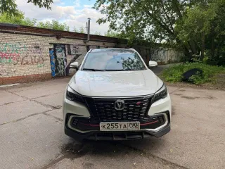 Автомобиль Changan CS85, 2022 года выпуска, VIN: LS4ASE2A8PP151317, цвет белый.
