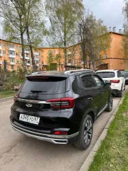 Chery Tiggo 4, 2020 года, 122 л.с., 119385 км, АКПП. Транспортное средство: CHERY Tiggo 4, идентификационный номер (VIN): LVVDB24B3LD187921, год выпуска: 2020, гос. номер отсутствует, цвет: чёрный.